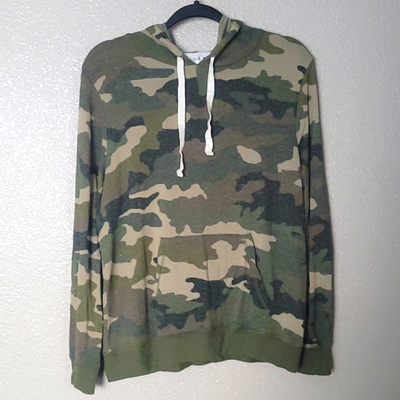 Super Soft Camo Print J Crew Hoodie 